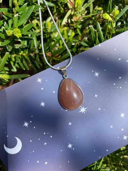 Solar Goddess Sunstone Necklace