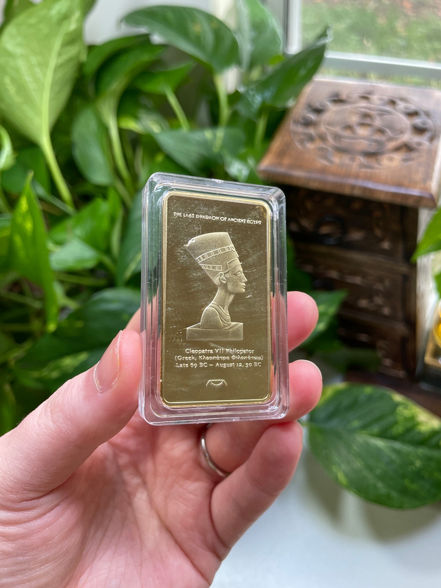 Egyptian Cleopatra Gold Bar