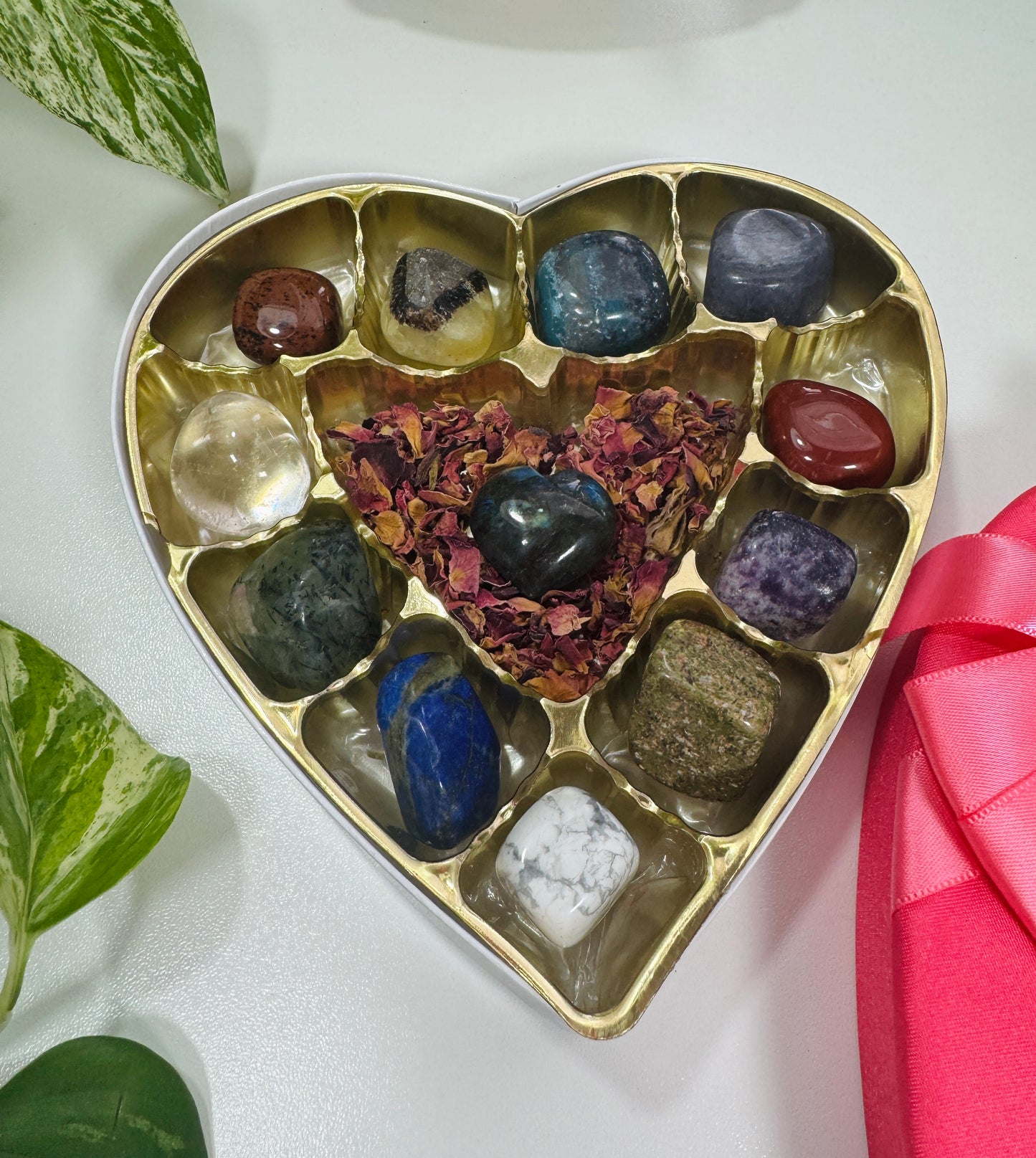 Intuitive Heart Crystal Collection – Tumble Edition