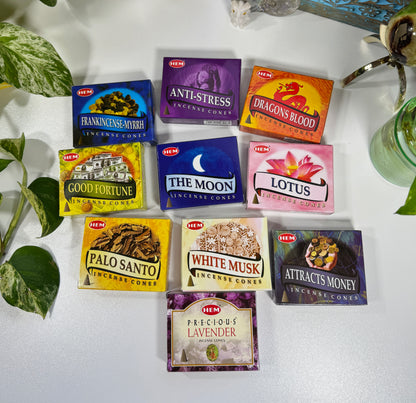 Hem Incense Cones (Mystery Chosen for You)