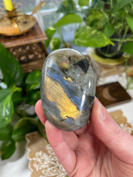 Labradorite Palm Stone