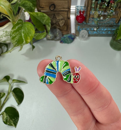 Caterpillar Charm