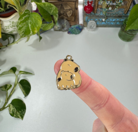 Parent & Baby Capybara Charm