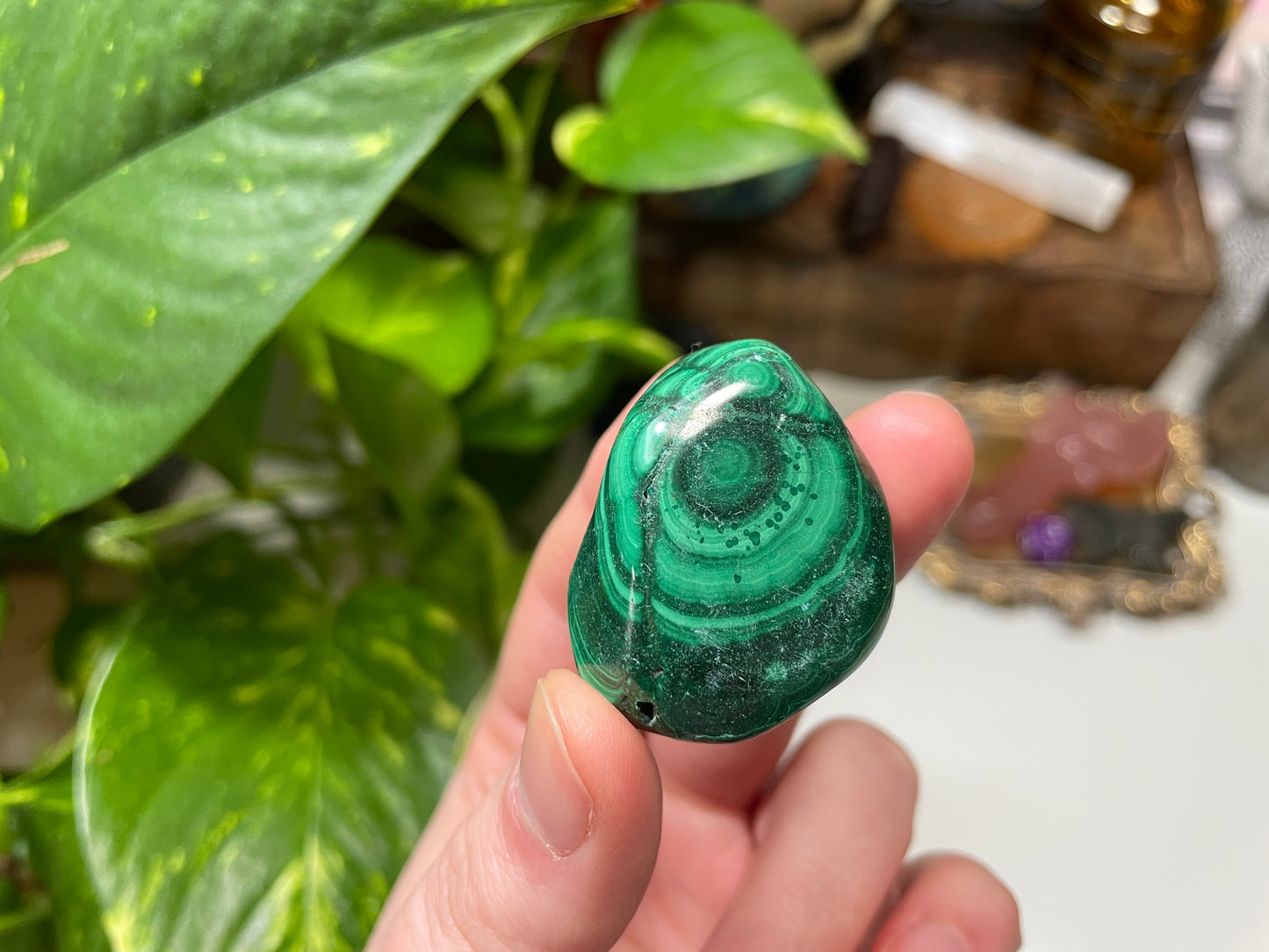 Large Malachite Tumbles