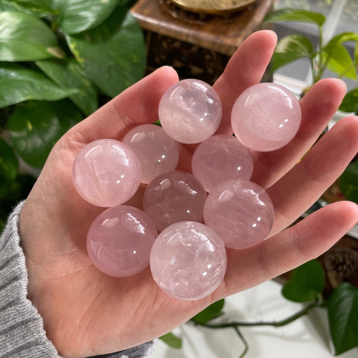 Rose Quartz Sphere