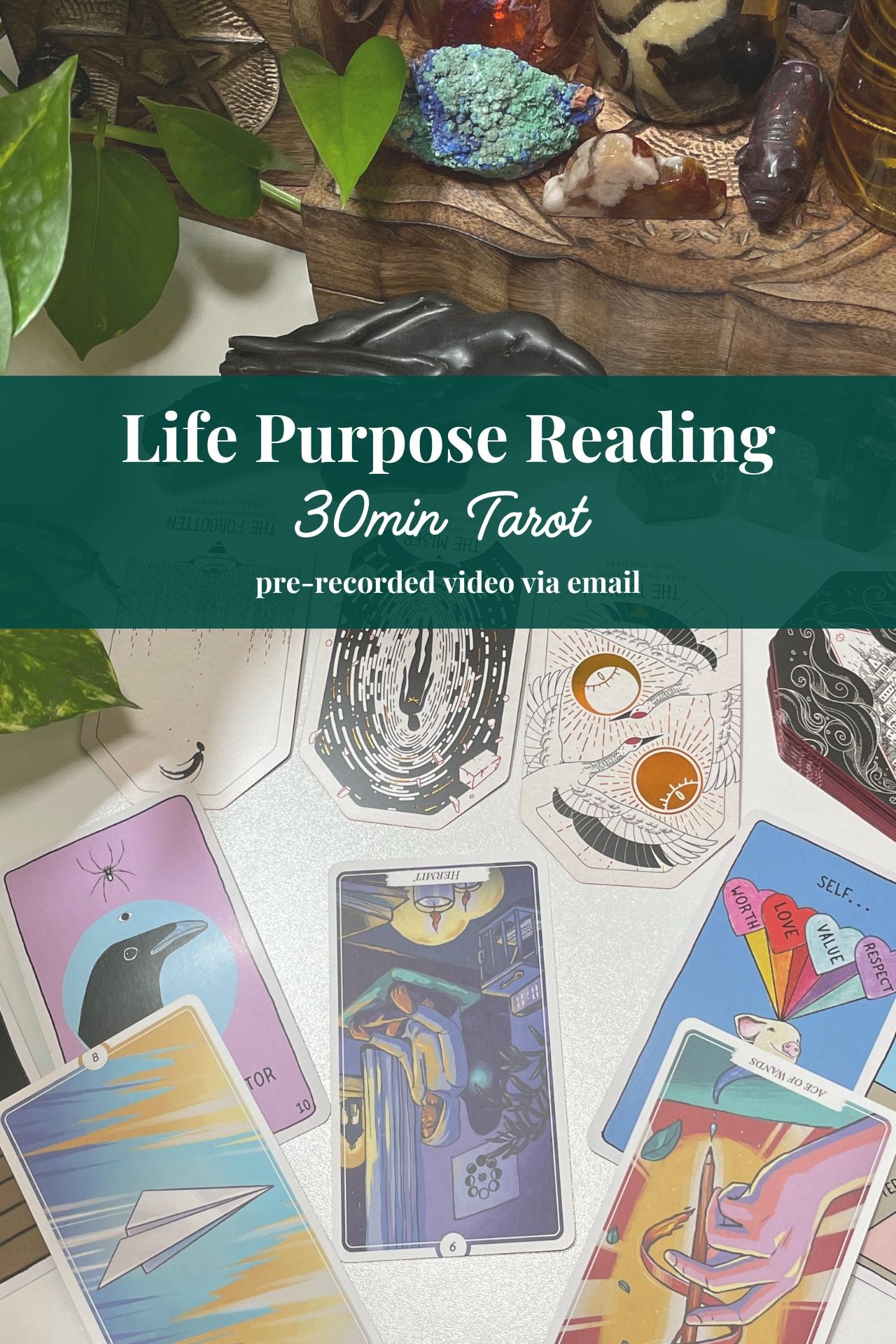 Life Purpose Tarot Reading (30 Min Video)