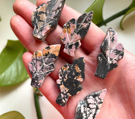 Rhodonite Mini Leaf