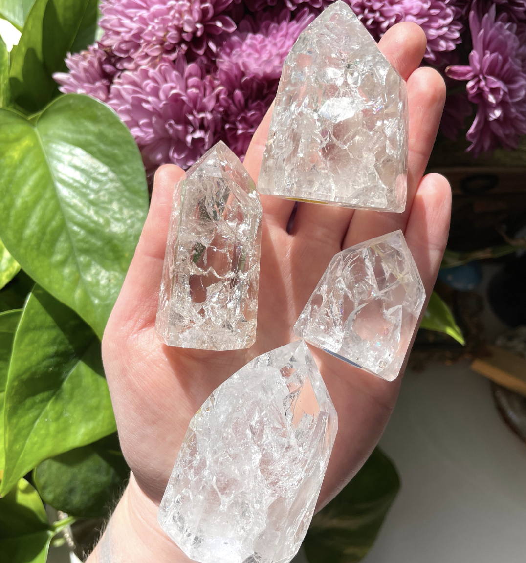 Fire and Ice Quartz Point