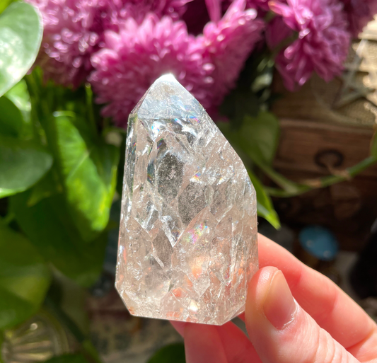 Fire and Ice Quartz Point