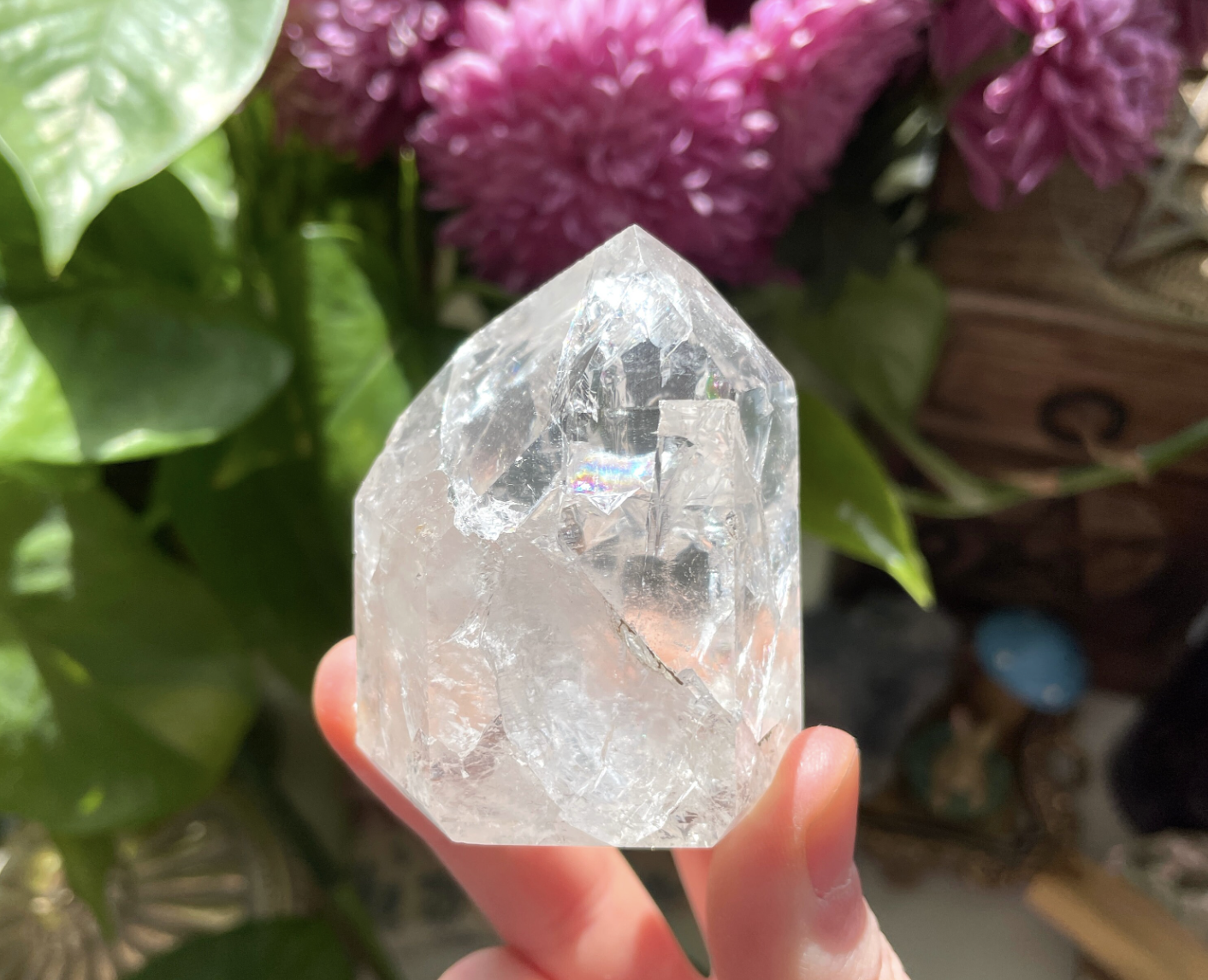 Fire and Ice Quartz Point