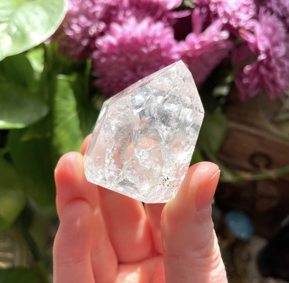 Fire and Ice Quartz Point