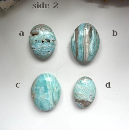 Blue Aragonite Palm