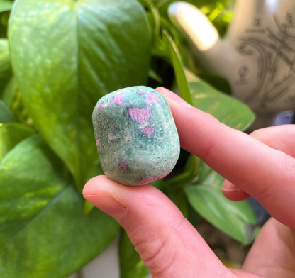 Ruby in Fuchsite Tumble