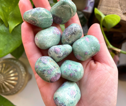 Ruby in Fuchsite Tumble