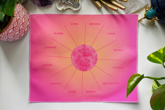 Pink Lunar Casting Cloth