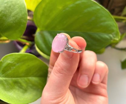 Kunzite Statement Ring