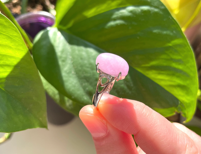 Kunzite Statement Ring