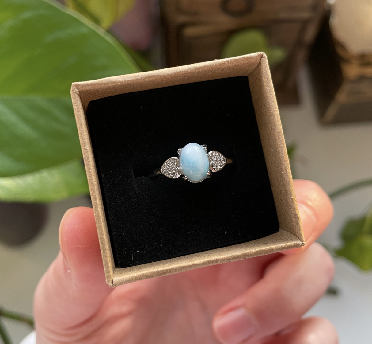 Larimar Ring