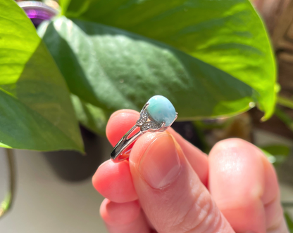 Larimar Ring