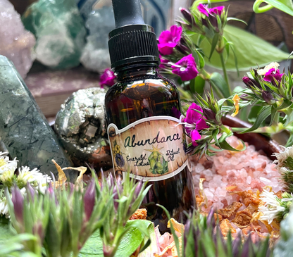 Abundance Ritual Oil (made by emerald lotus)