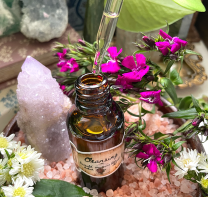 Cleansing Ritual Oil (made by emerald lotus)