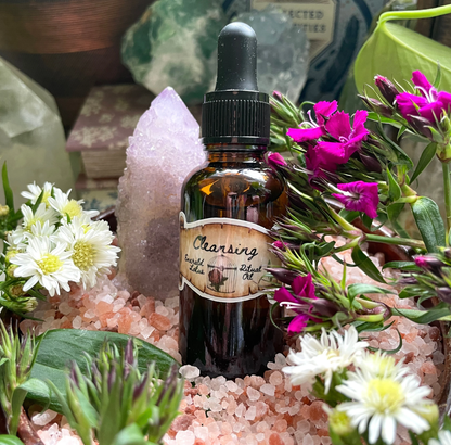 Cleansing Ritual Oil (made by emerald lotus)