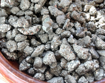 Pyrite Crystal Chips 5-10mm