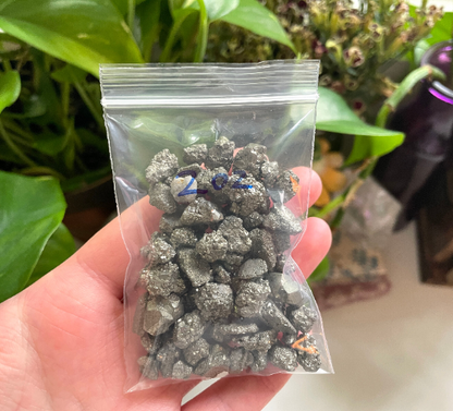 Pyrite Crystal Chips 5-10mm