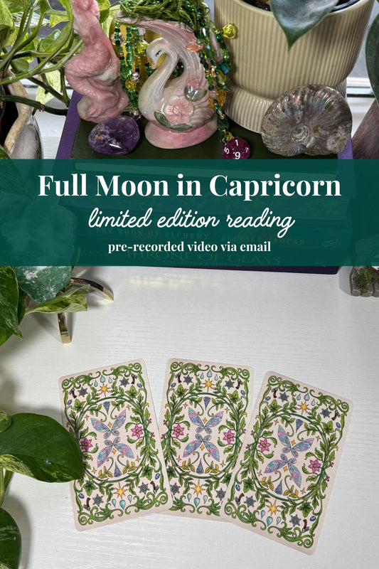 Full Moon in Capricorn Tarot Reading | June 29