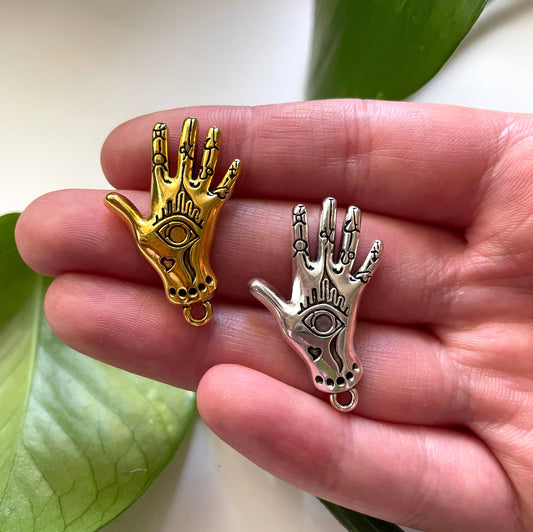 Fortune Telling Palmistry Hand Charm