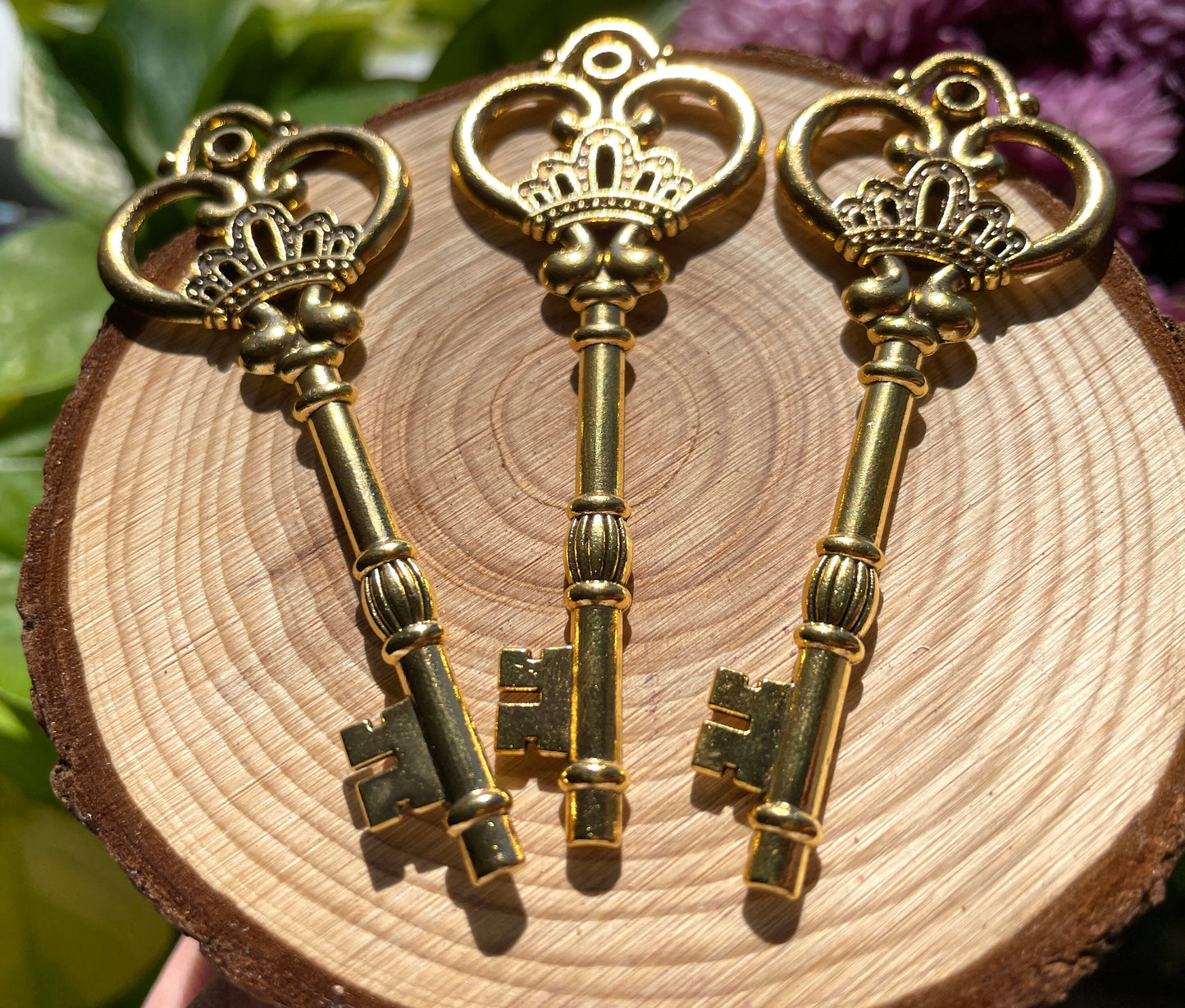 Gold Antique Key