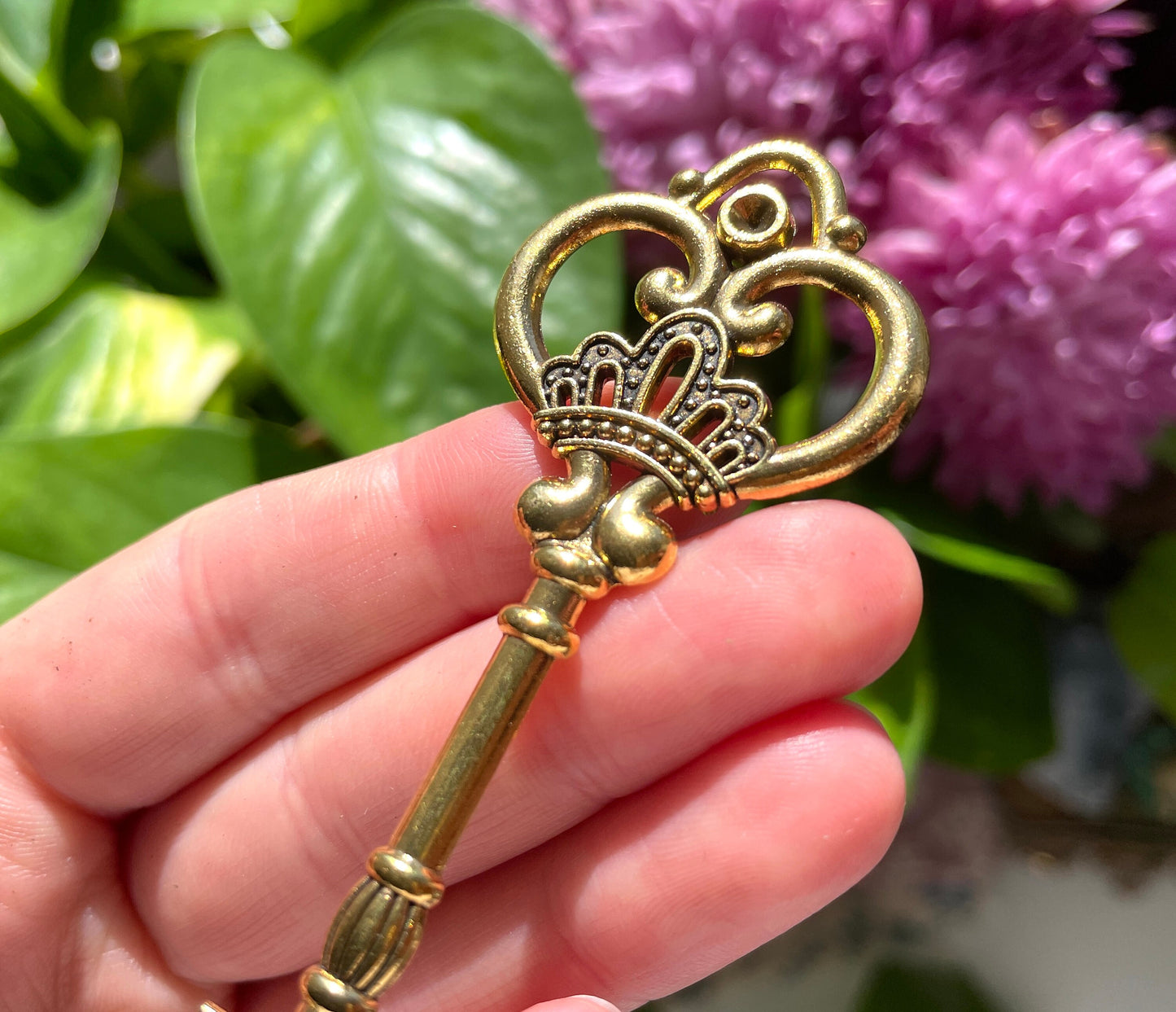 Gold Antique Key