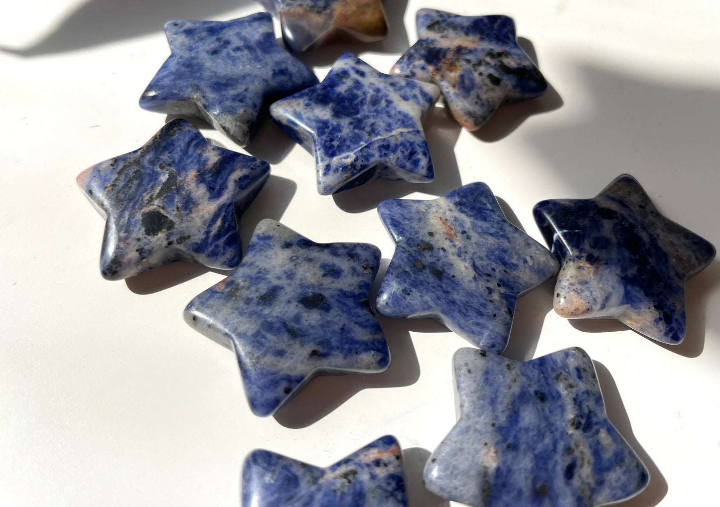 Sodalite Star Carving