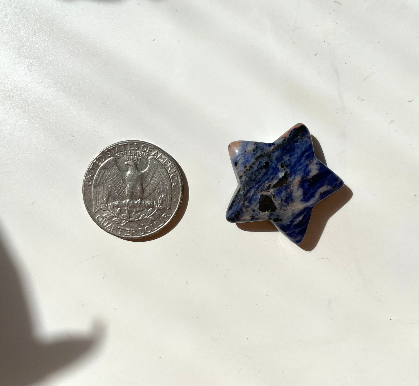 Sodalite Star Carving