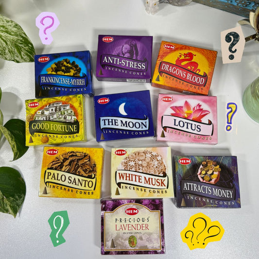 Hem Incense Cones (Mystery Chosen for You)