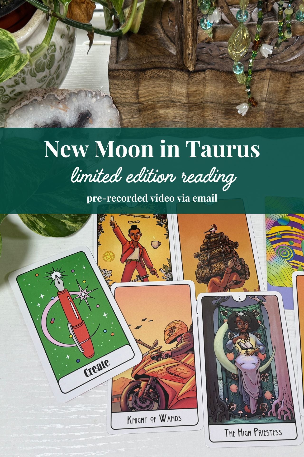 New Moon in Taurus Tarot Reading | May 16