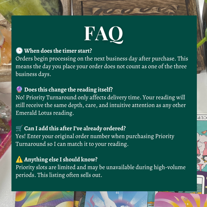 Priority Turnaround (3 Business Days)
